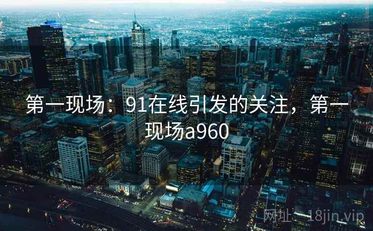 第一现场：91在线引发的关注，第一现场a960